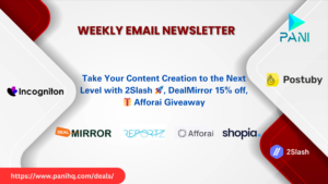 Take Your Content Creation to the Next Level with 2Slash, DealMirror 15% off, Afforai Giveaway blog post